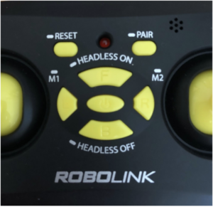 Middle of CoDrone Mini remote