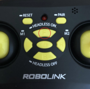 CoDrone Mini remote F button