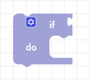 Blockly conditionals block