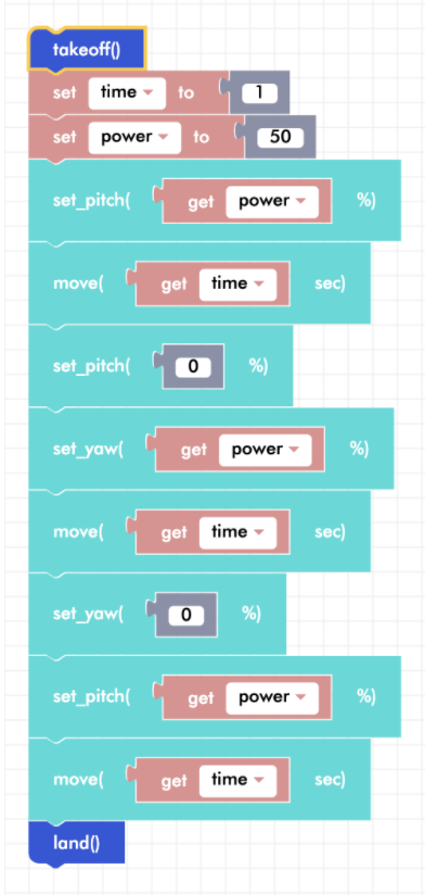 Blockly Senior multiple variables program