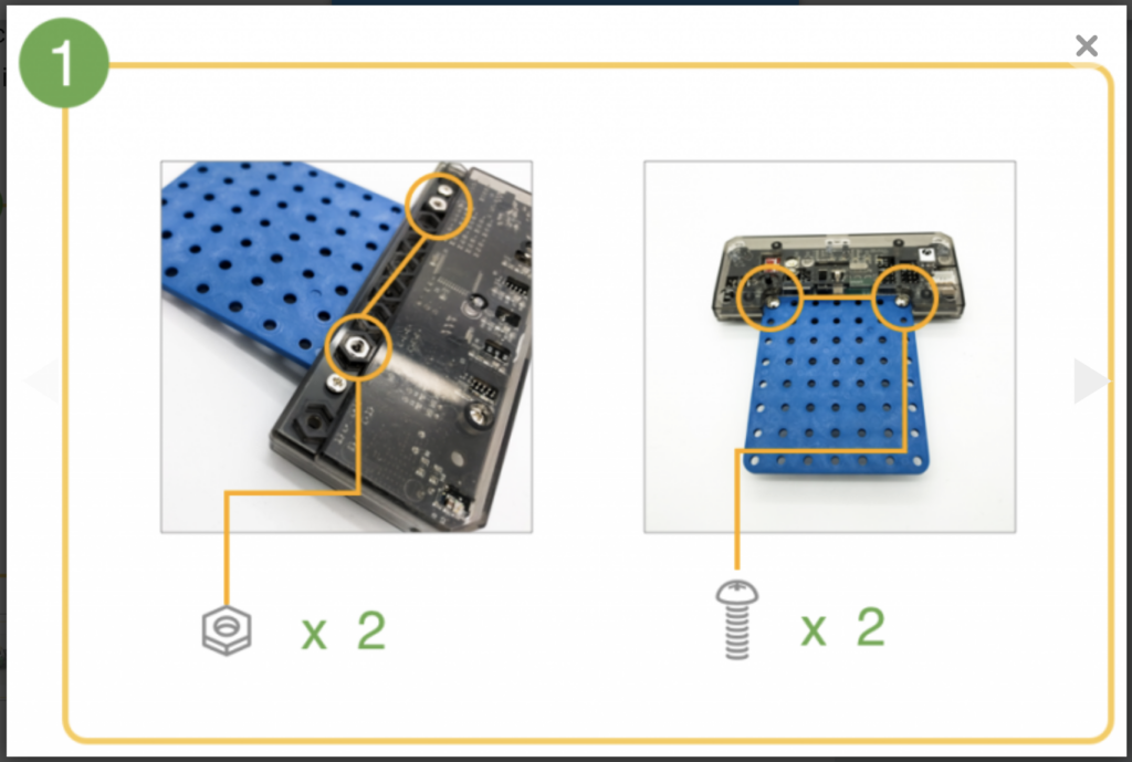 CoDrone Pro remote build step 1