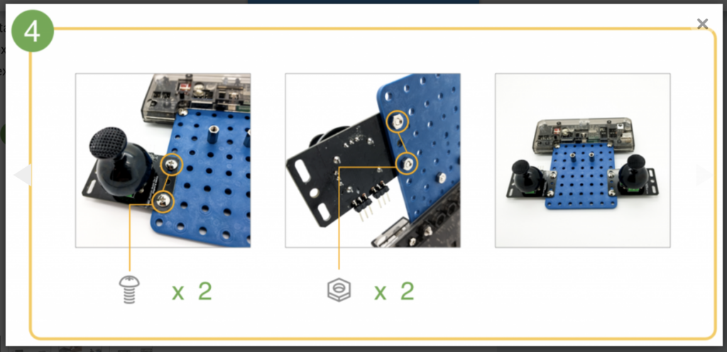 CoDrone remote control build step 4