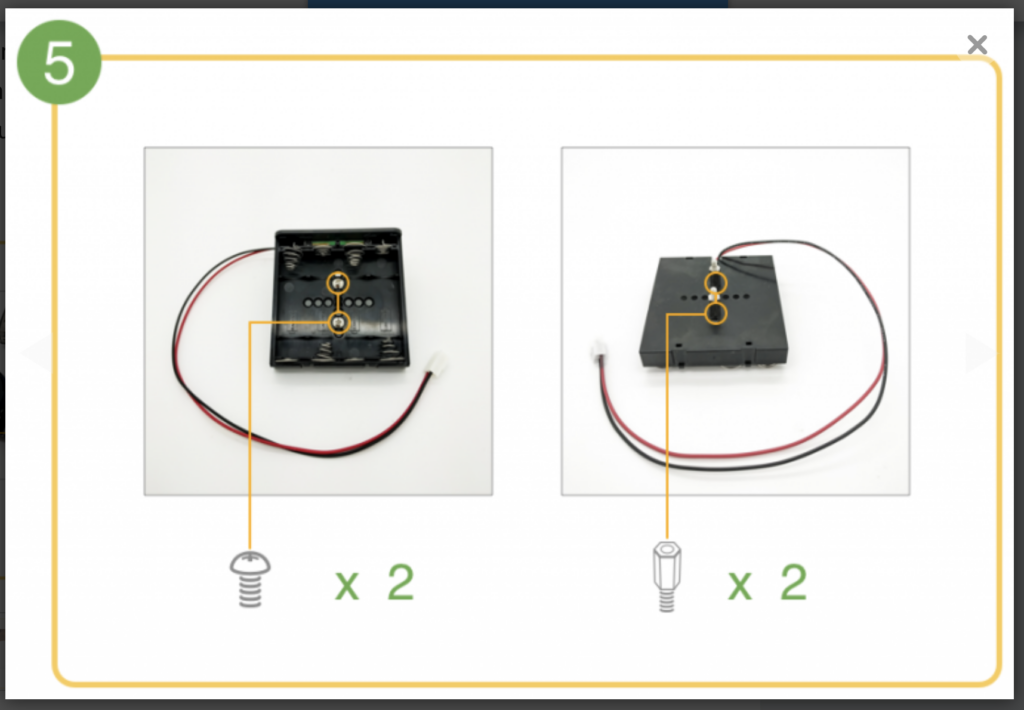CoDrone remote control build step 5