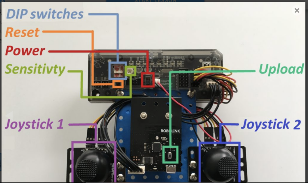 CoDrone remote control build step 11