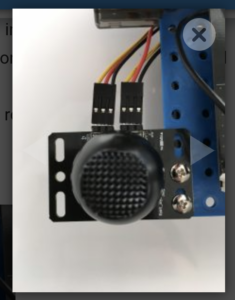 CoDrone remote control left joystick