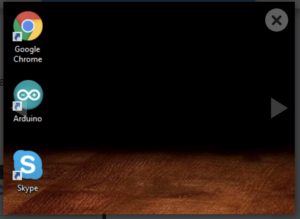 Arduino desktop shortcut