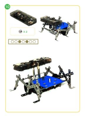 Bug Bot Smart Inventor Board and battery box1