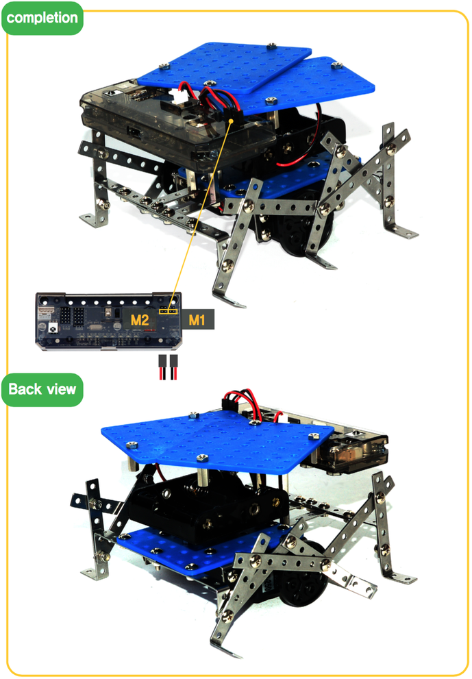 Bug Bot wiring