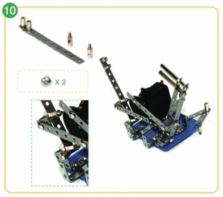 Clapping Monkey Bot arm5