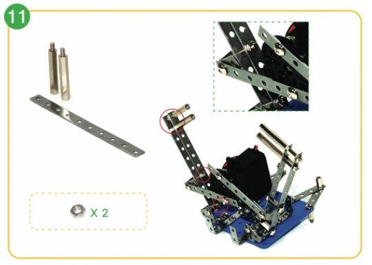 Clapping Monkey Bot arm6