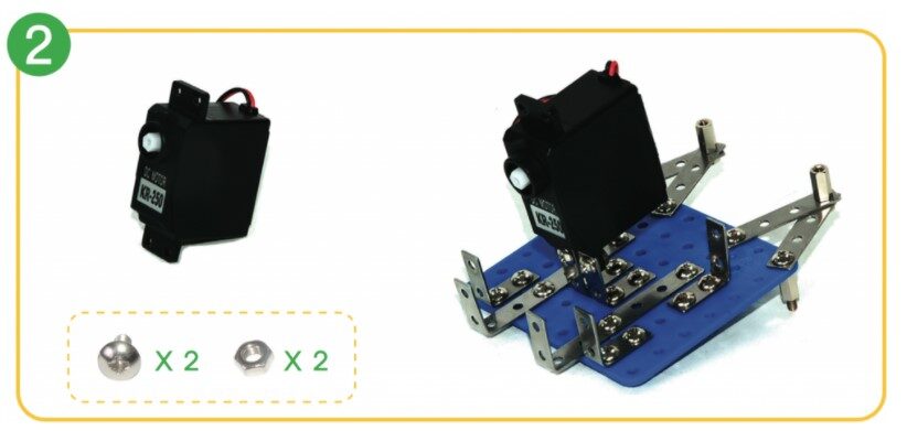Clapping Monkey Bot motor1