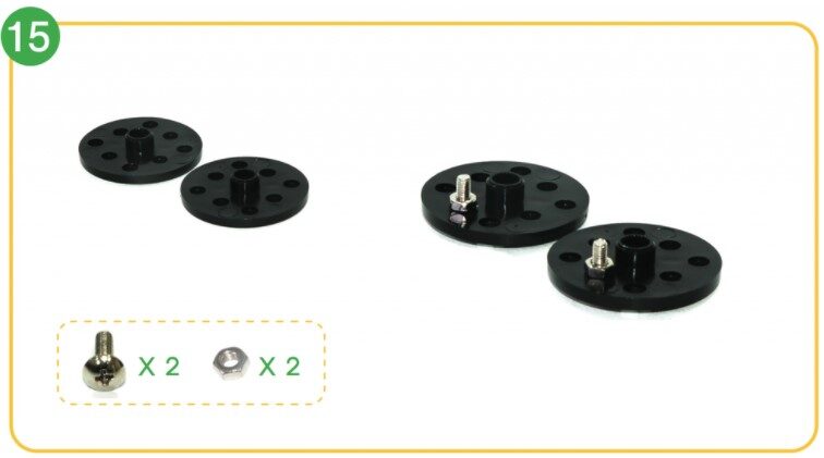 Long bolts Horn Brackets