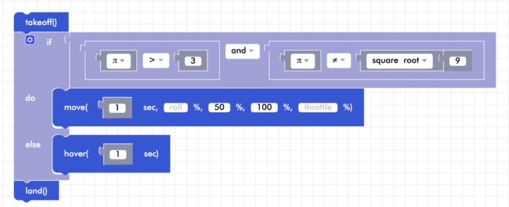 Blockly Senior logical and program
