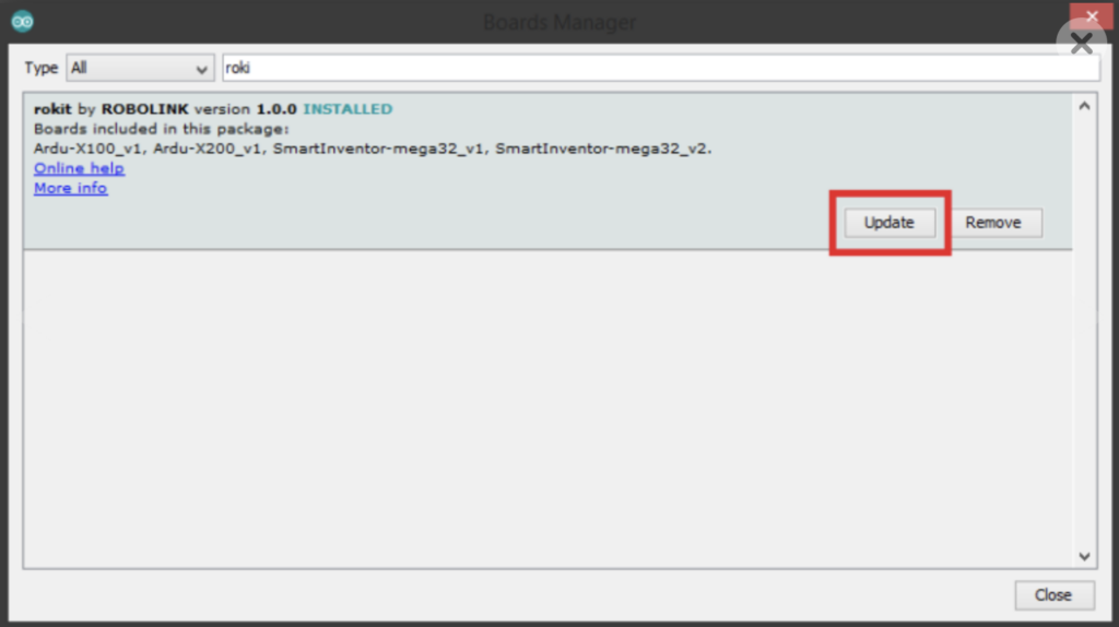 Update rokit by Robolink