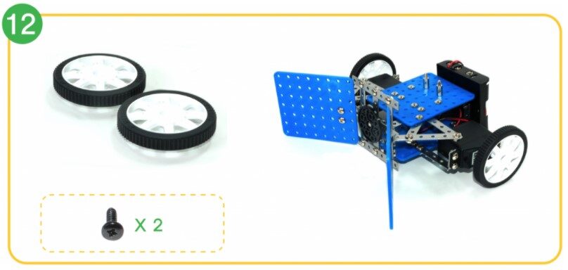 Soccer Bot Shields, motors, and Smart Inventor Board3