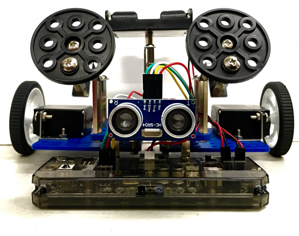 Sumo bot ultrasonic sensor