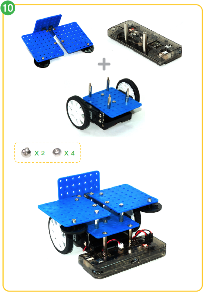 Top body and bottom body attachment