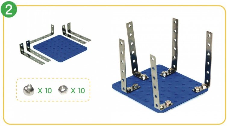 Trailer Bot Long Frames Blue Board