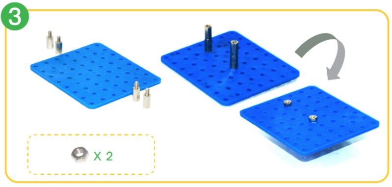 Two Short Stacked Standoffs
