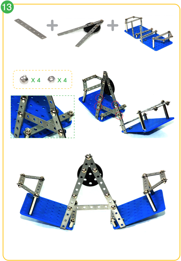 Viking Ship Hinge&Deck