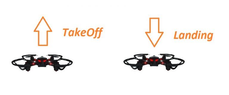 CoDrone takeoff and landing