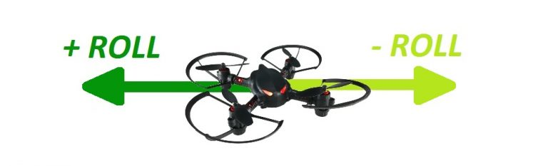 CoDrone roll diagram