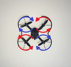 CoDrone propeller directions