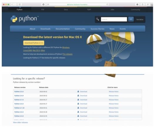 CD with Python - installing Python7