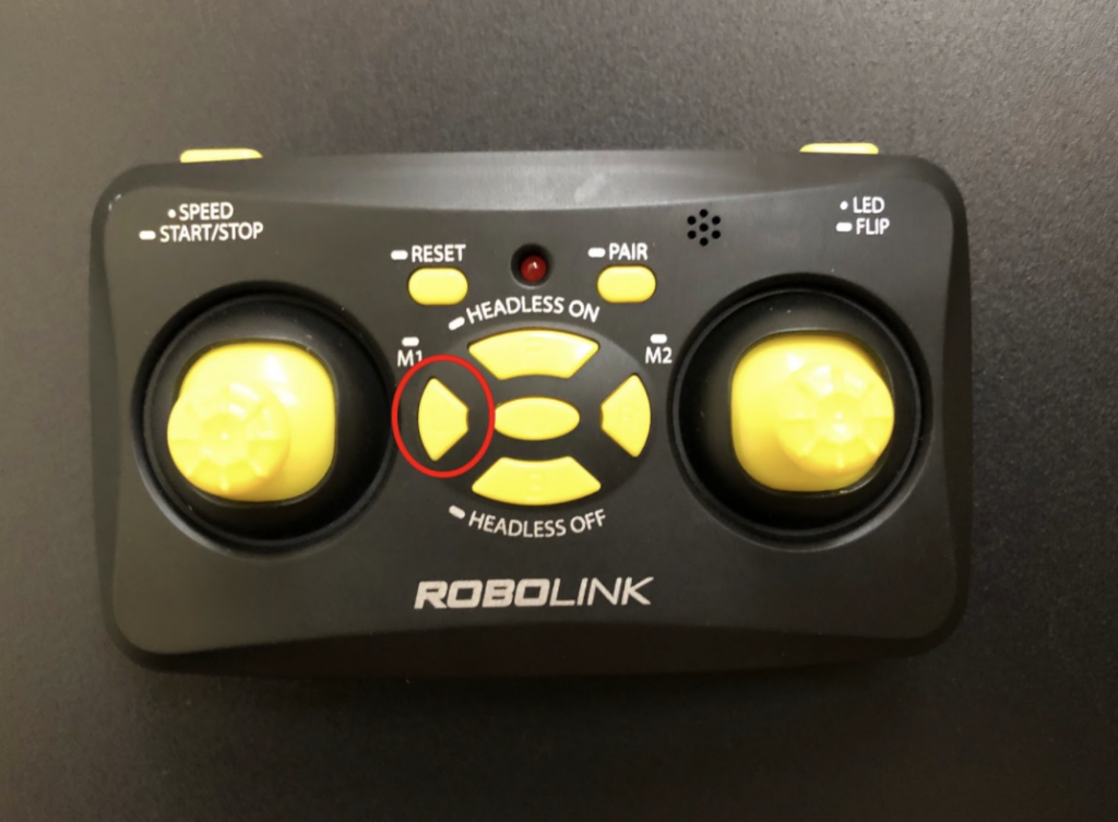 CoDrone Mini remote L button