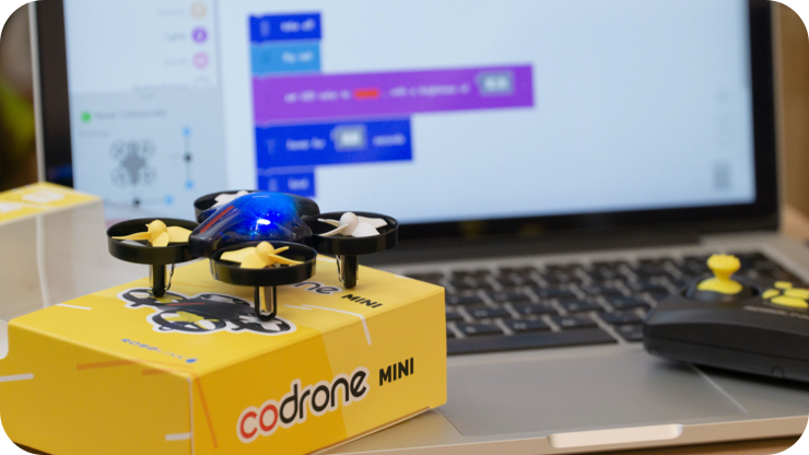 0.1: Intro to CoDrone Mini – Robolink Basecamp