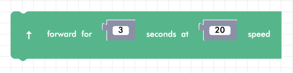 zumi blockly drive change speed