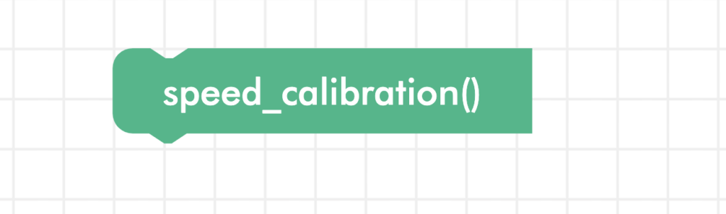 zumi blockly speed calibration